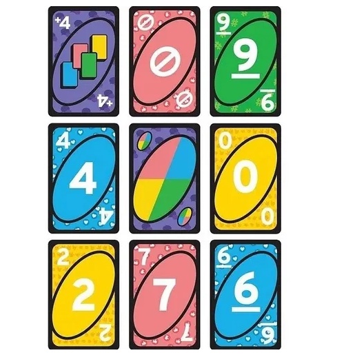 Jogo De Cartas Uno Iconico Decadas - Hbc63 - Mattel –