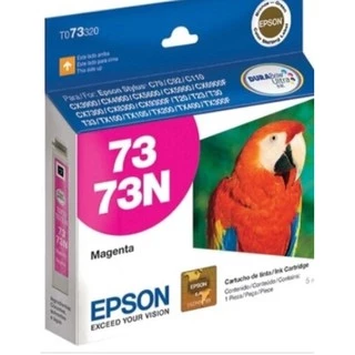 CARTUCHO EPSON 73N MAGENTA TO73320 ORIGINAL LACRADO SEM CAIXA NO BLISTER