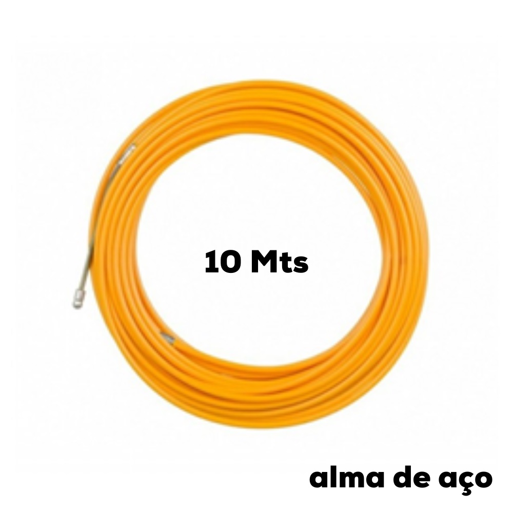Passa Fios Alma De Aço 10 Metros Cortag Super Guia Profissional ...