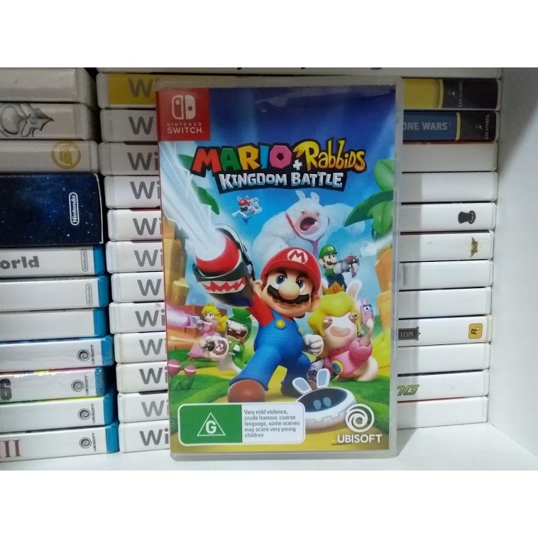 Mario + Rabbids Kingdom Battle - Jogo Usado para Nintendo