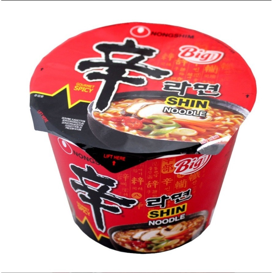 Macarrão instantaneo Big Shin Noodle 100g