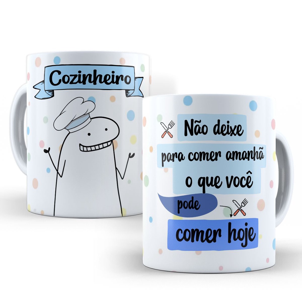 Caneca Personalizada Flork Com Nome Bolo Bento Profiss O Cake Profiss Es Cozinheiro Mod