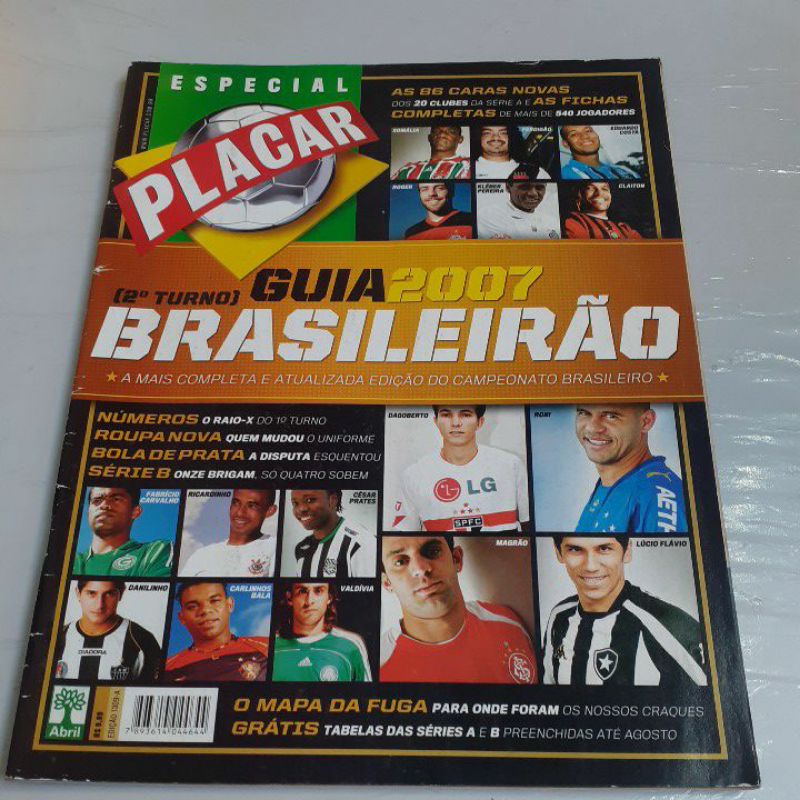 PLACAR GUIA DO BRASILEIRÃO GUIDE 2023 Brazil Football Magazine 360
