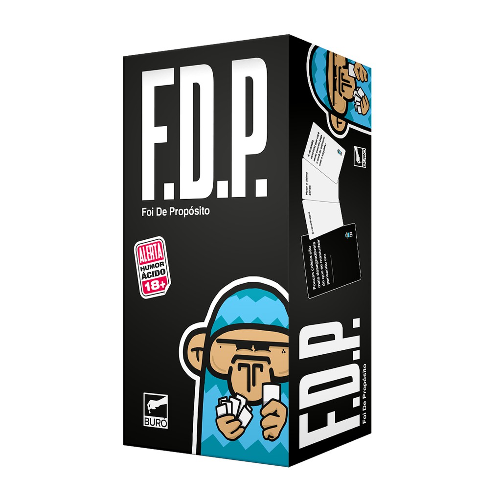 F.D.P. - Foi de Propósito (JOGO ADULTO +18) - Jogo Buró (Redbox)