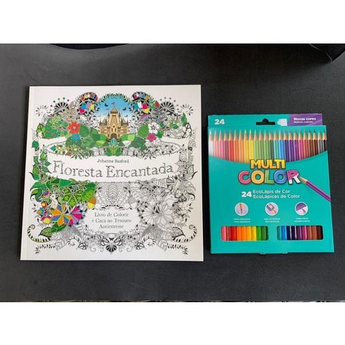 Cogumelo - Floresta Encantada - Livros de Colorir 