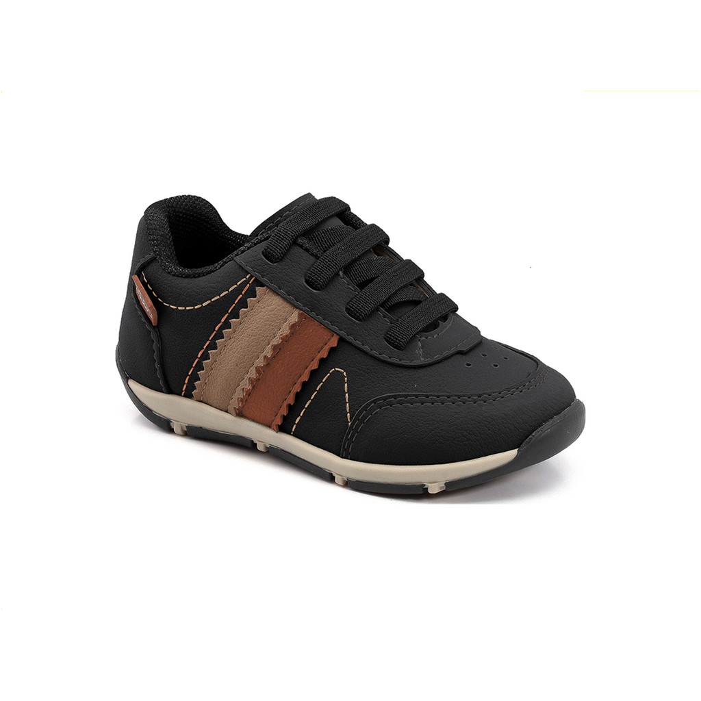 Sapat nis Klin Outdoor Preto Caramelo Lan amento C d 431