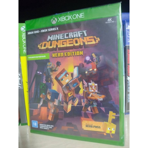 Jogo Minecraft Dungeons (Hero Edition) - Xbox One - Brasil Games