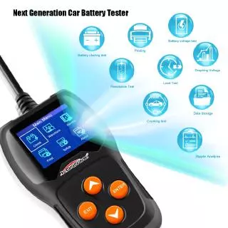 KONNWEI KW600 Testador De Bateria De Carro 12V Tela Colorida Digital Analisador Automática 100 A 2000CCA Carregamento De