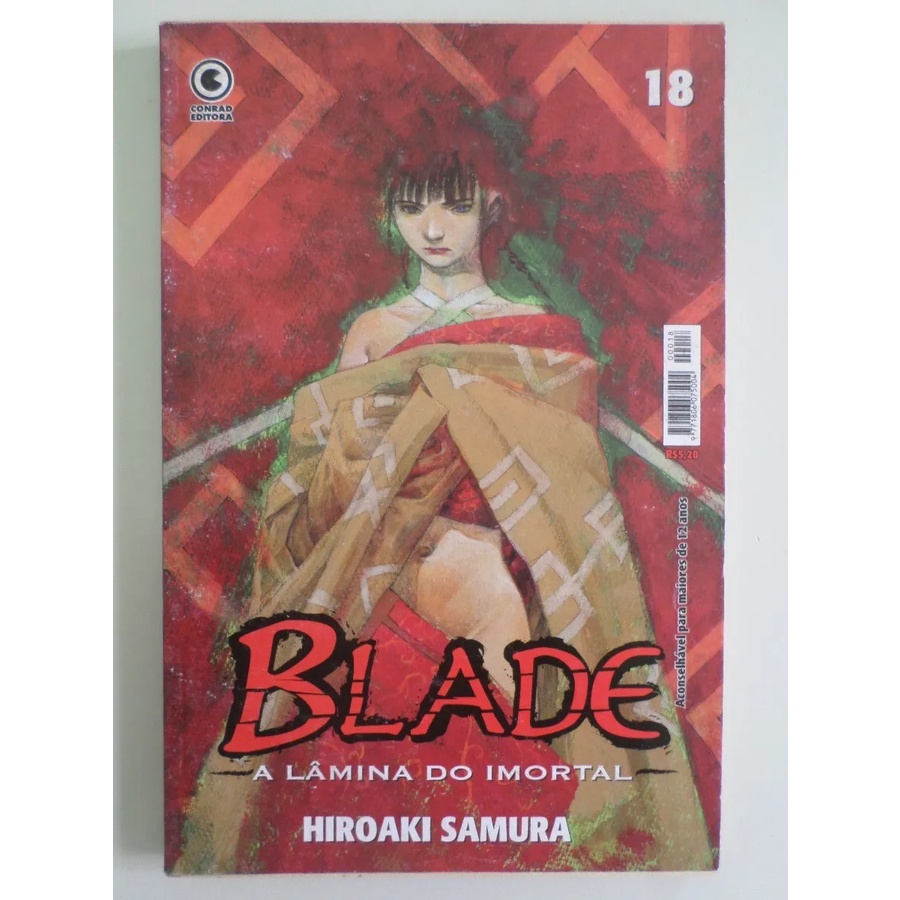 Manga Blade A Lâmina Do Imortal 18 Temos Mais Edições | Shopee Brasil