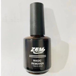 Magic Remover ZEM 15ml Esmalte Gel Removedor Acrigel