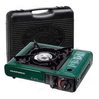 Fogareiro Portatil Guepardo Duppio Duo Camping + Maleta