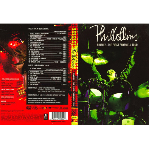 Phil Collins - Finally The First Farewell Tour | Shopee Brasil