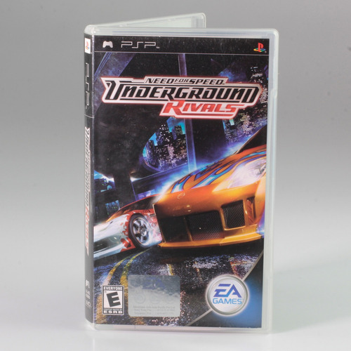 Need For Speed Underground Rivals, Sony Psp Cover