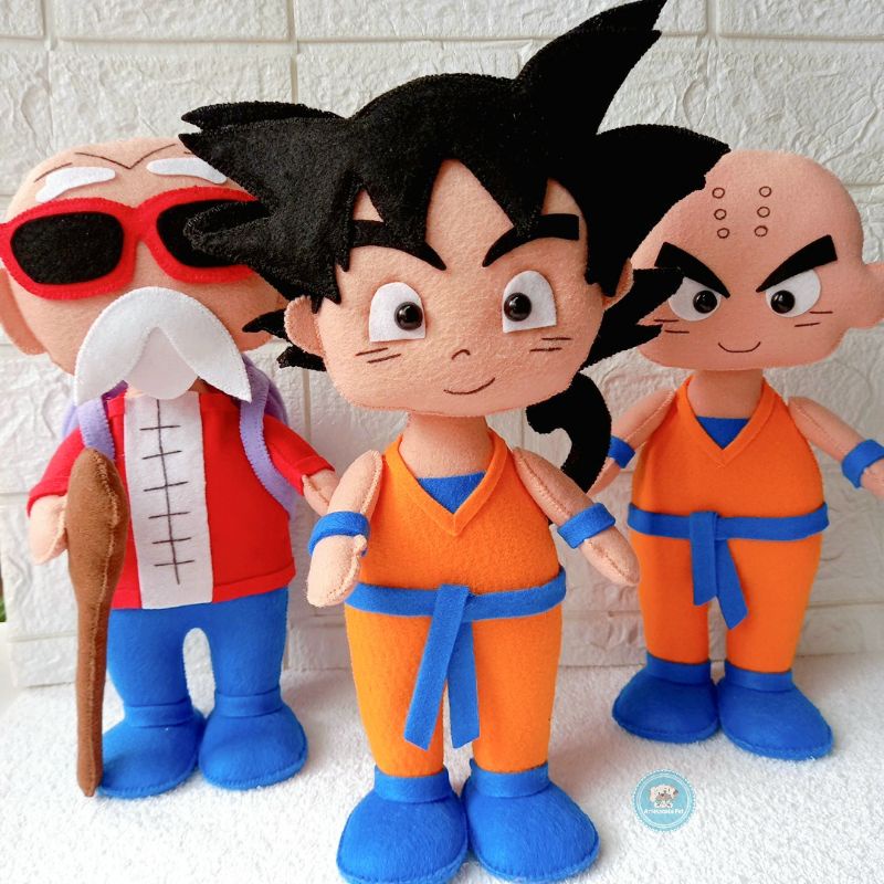 Boneco Dragon Ball - Vegeta Em Feltro