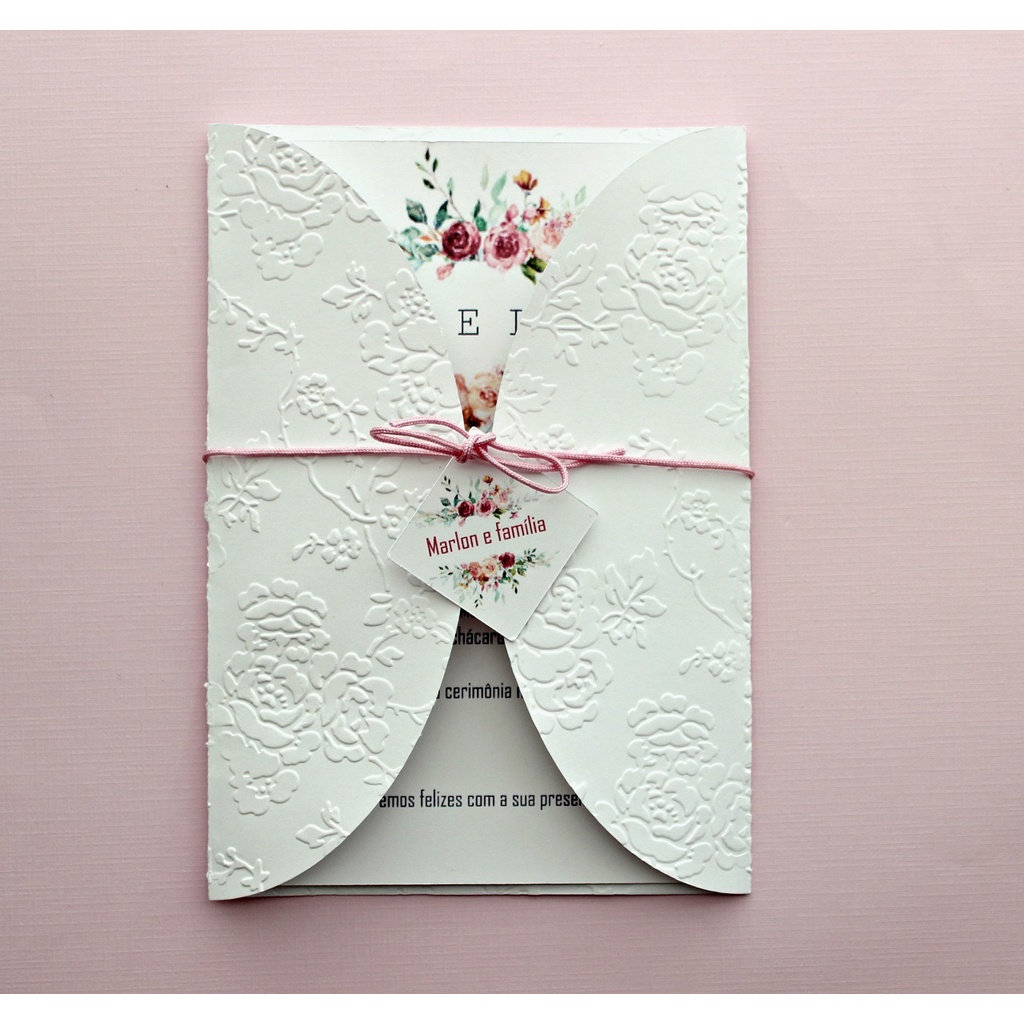 30 Envelope para convite janela 15x21 ou 11x15 pronta entrega