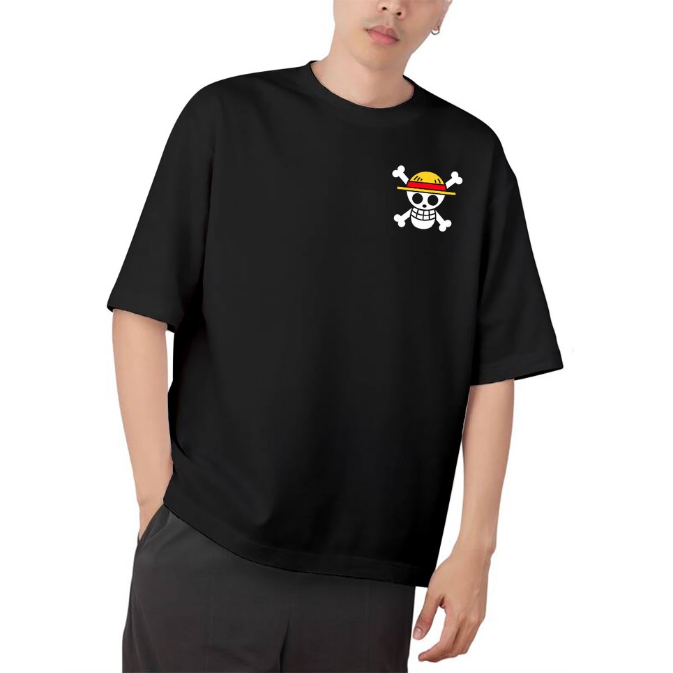 Camiseta One Piece Luffy Preta Unissex Infantil 100% Algodão Oficial Toei -  Adrenaland - A Realidade da Imaginação