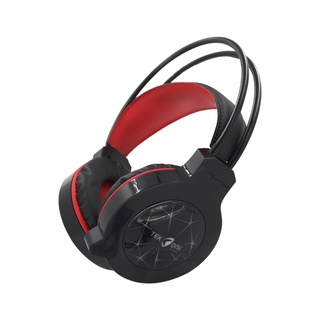 Fones de ouvido Pro Gaming, H659D, 3d surround, preto, LED, 50mm,  microfone. Gam