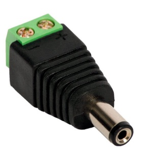 Kit com 10 Conector Plug P4 Macho com Borne para CFTV 1011