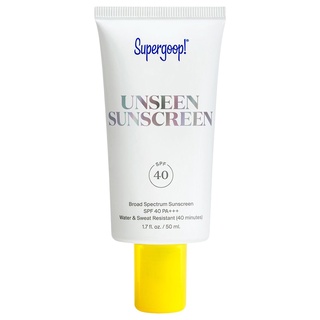 Supergoop Creme De Isolamento De Maquiagem Transparente E Não Sensível Primer À Prova D
