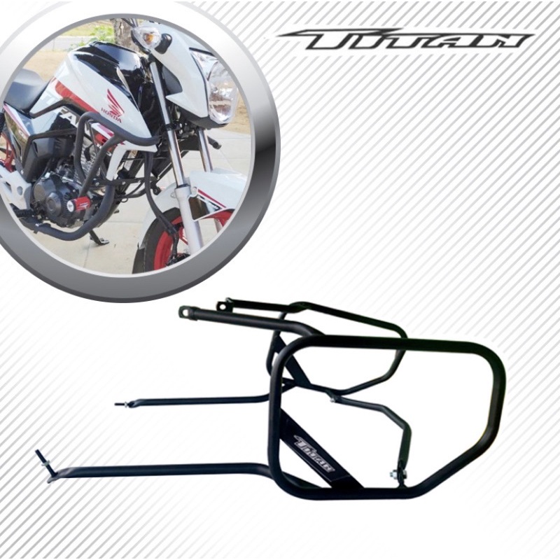 Protetor Traseiro Afastador Alforge Fan 150 Titan 150 Fan 160 Titan 160