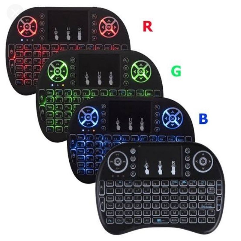 Mini Teclado Wireless Touch Pad Pc Android Tv Smart - Pronta Entrega ...