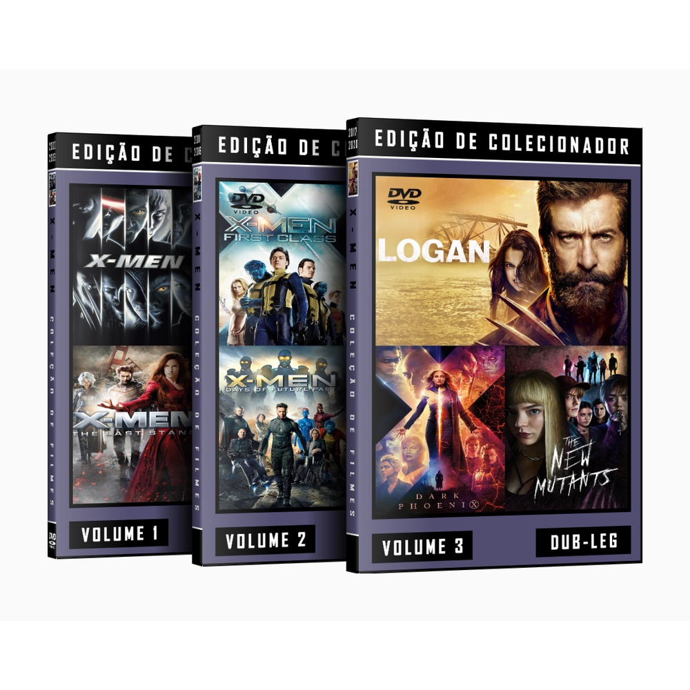 X-Men - Coleção de Filmes em DVD | Shopee Brasil