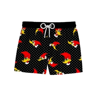 Short Bermuda Praia Masculina Pica Pau Desenho REF291