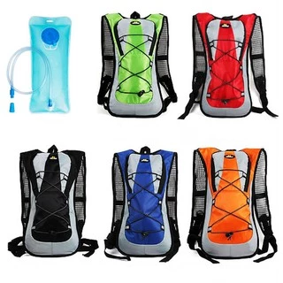 Mochila Hidratação 5L + Refil 2 litros Para Ciclista Bike Bicicleta