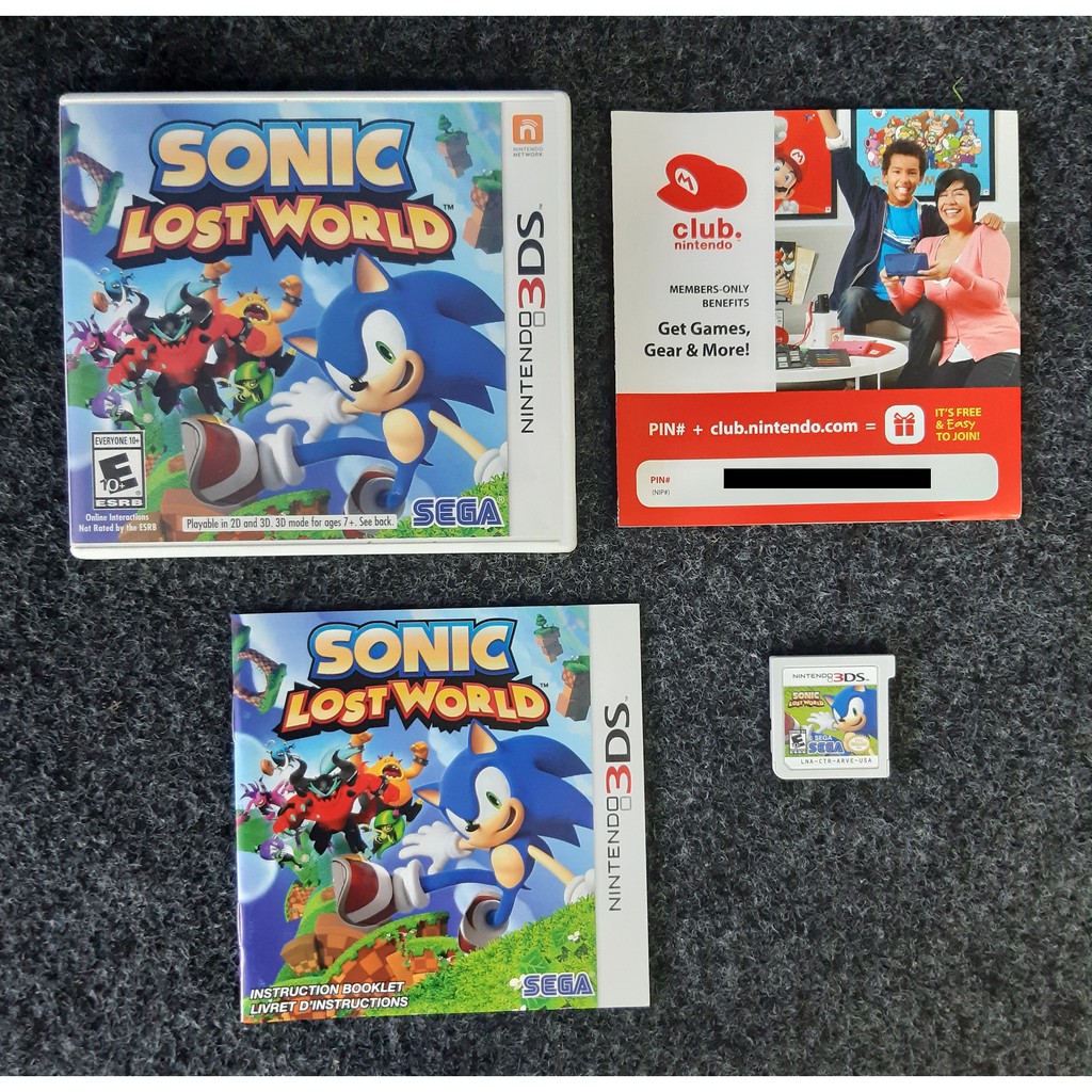 Jogo Sonic Lost World 3D Nintendo - 3Ds em Promoção na Americanas