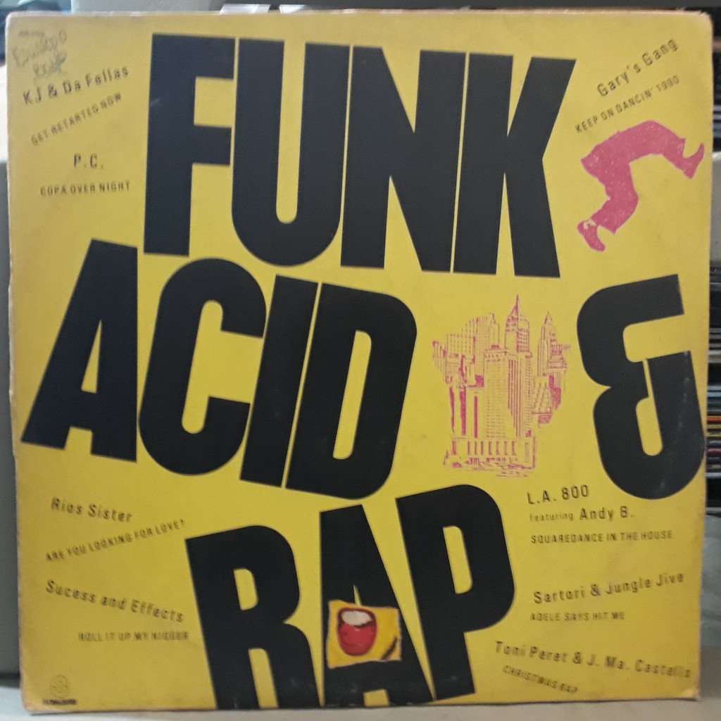LP Disco De Vinil Funk, Acid & Rap - LP Muito Bom Capa Boa Ler ...