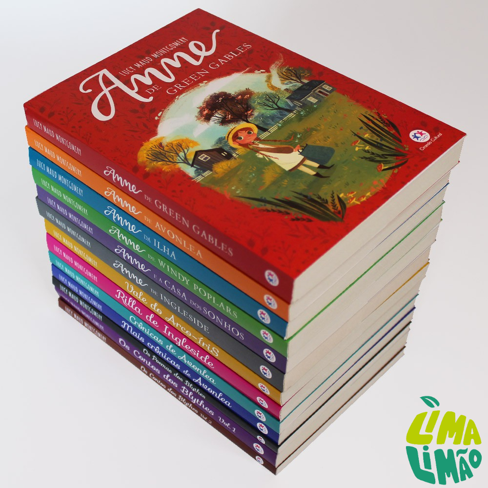 Coleção 13 Livros Anne With An E Serie Netflix Green Gables | Shopee Brasil