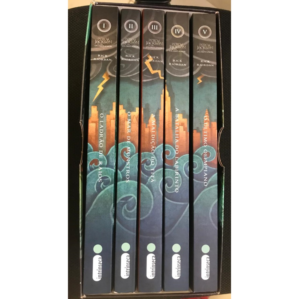 Box Percy Jackson (usado) | Shopee Brasil