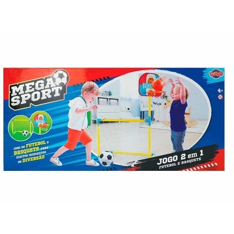 Jogo Futebol Game Chute 2 em 1 - Brinquemix - Loja Mega