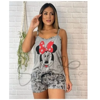 Baby Doll /pijama PLUS de verão em malha tamanho Plus size G1/G2/G3/G4
