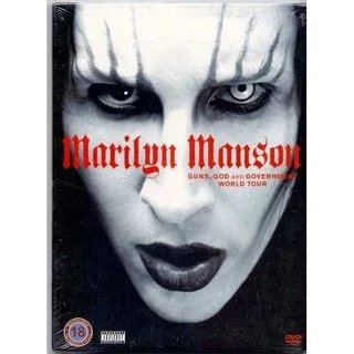 Dvd Marilyn Manson Guns God And Government World Tour lacrado