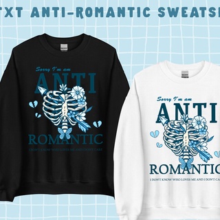 Moletom Gola Redonda Unissex Anti Romantic TXT Kpop Grupo