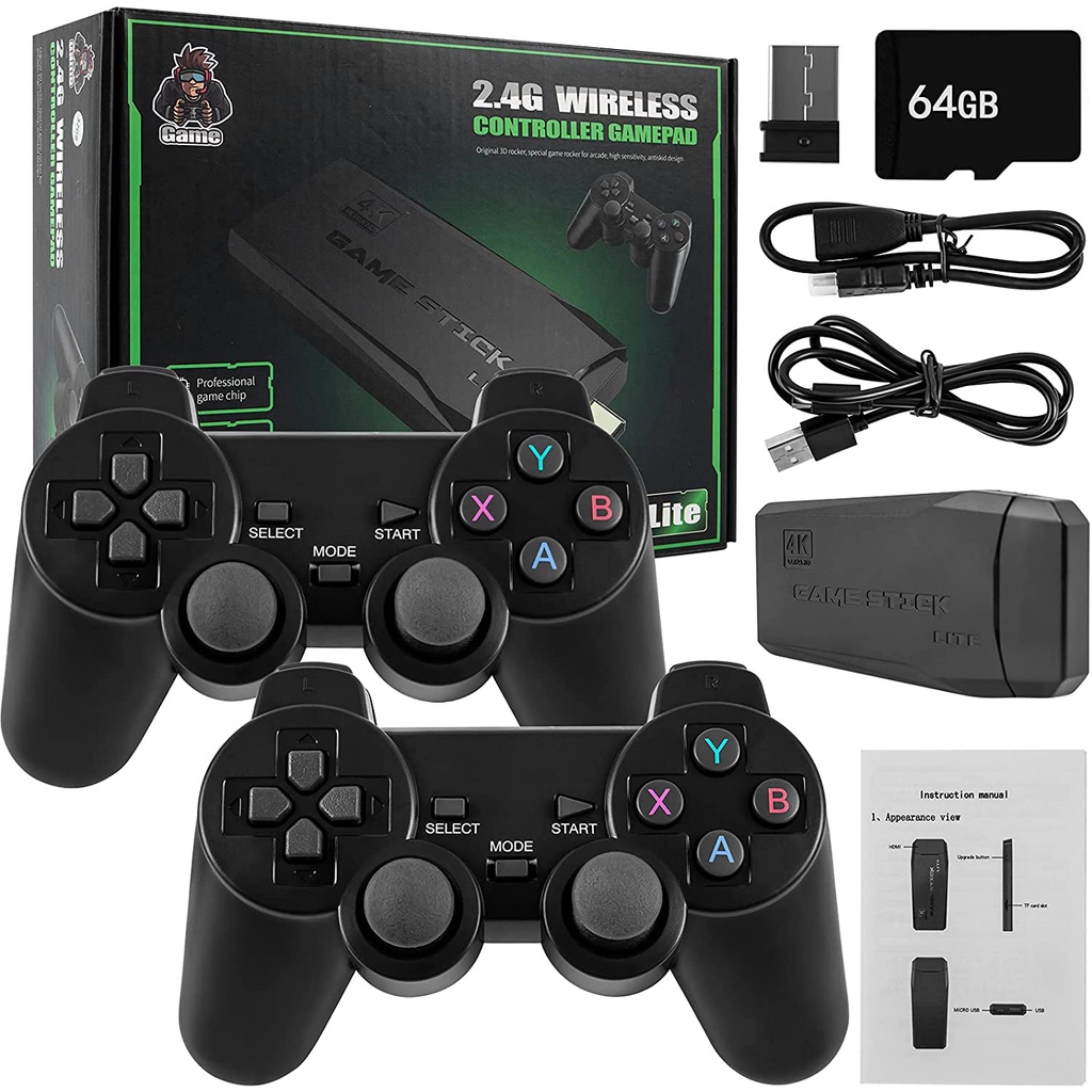 Consolas de jogos de vídeo dupla joystick gameconsole 15000 +