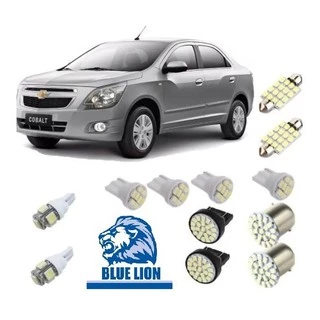 Kit Lampadas Super Branca E Leds Para Gm Cobalt