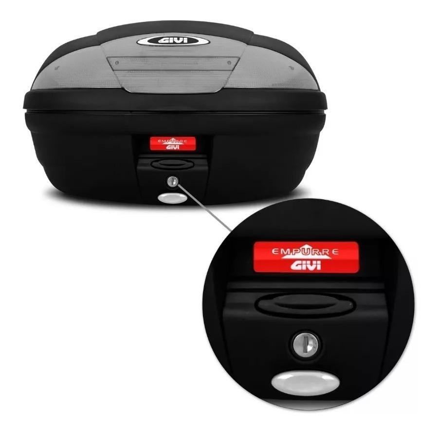Bau Bauleto 2 Capacetes Givi E450nt 45l Monolock Simply Fume | Shopee ...
