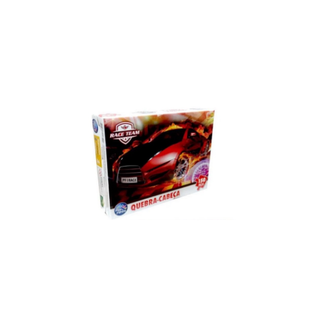 Quebra cabeca carro de corrida 150 pcs - PAIS & FILHOS - Quebra