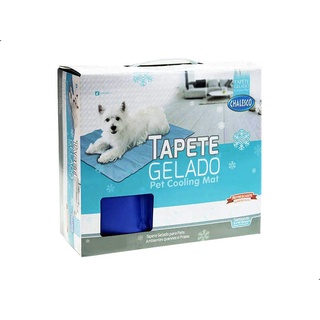 Tapete Gelado Cachorro Pet Cooling Mat Chalesco 50x64 Médio