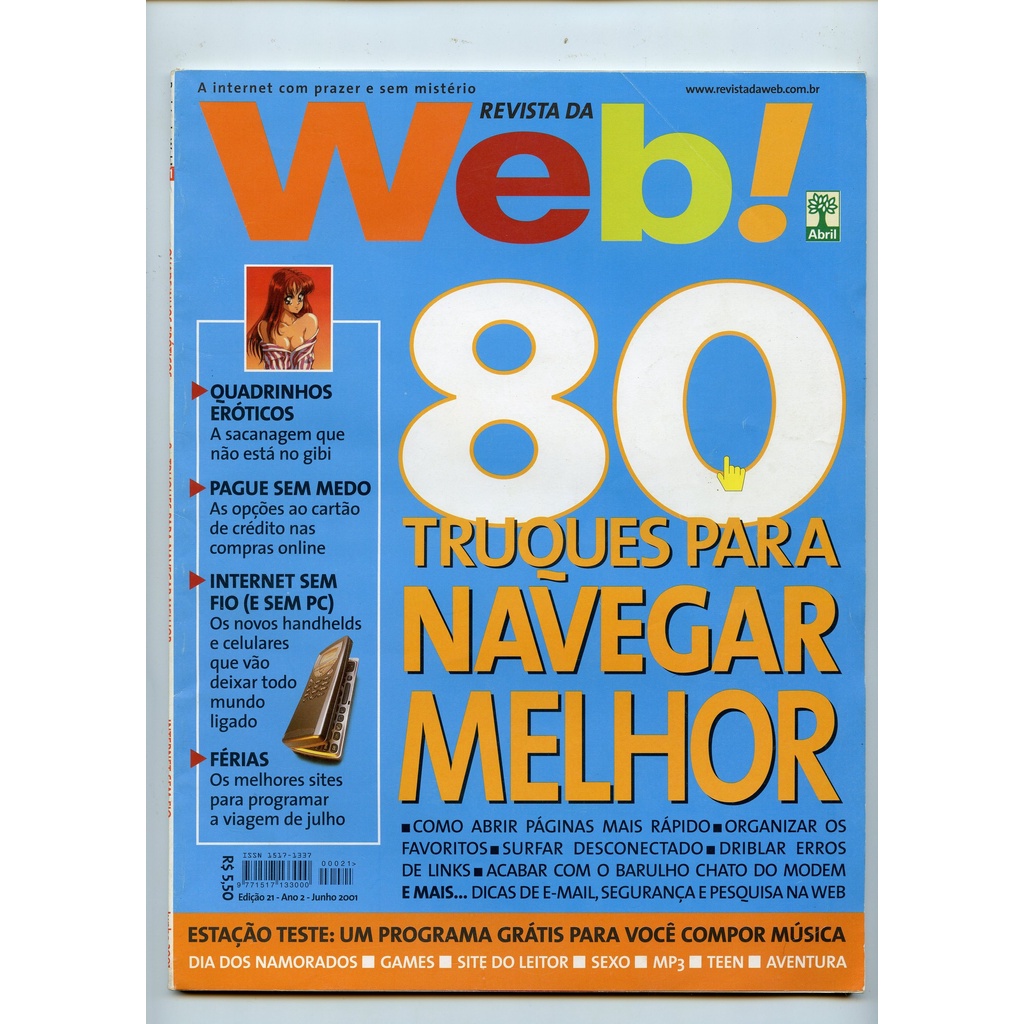 Revista Da Web 21 Quadrinhos eróticos | Shopee Brasil