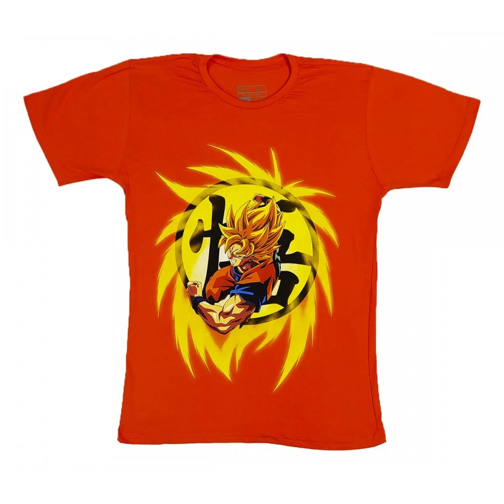 Camiseta Dragon Ball Z Goku Super Sayajin