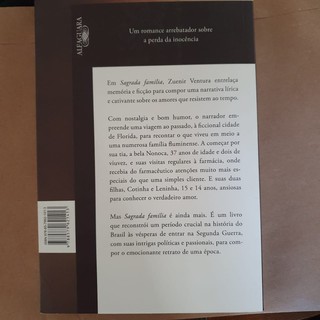 livro - Sagrada Familia / Zuenir Ventura | Shopee Brasil
