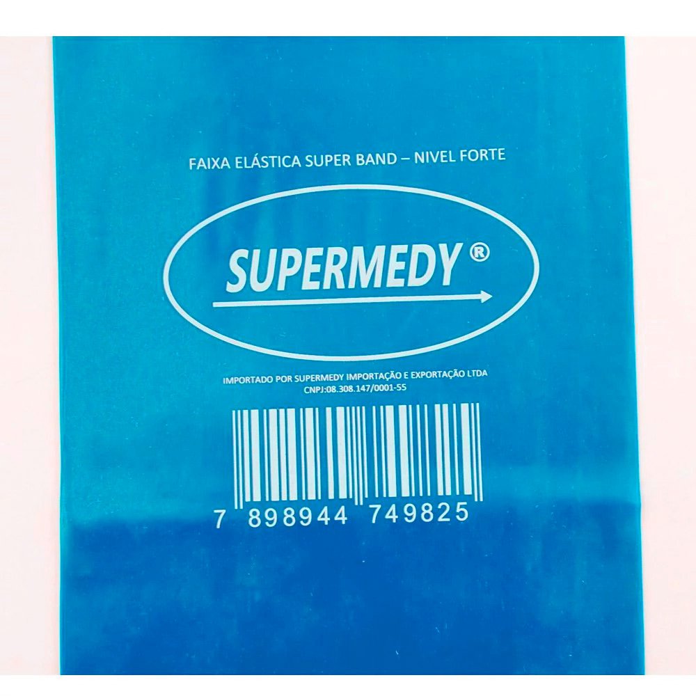 Superband Xheavy Dittmann - Fascia Elastica Per Allenamento (Blu, Livello 5 - 56 Kg) - Potenziamento Muscolare
