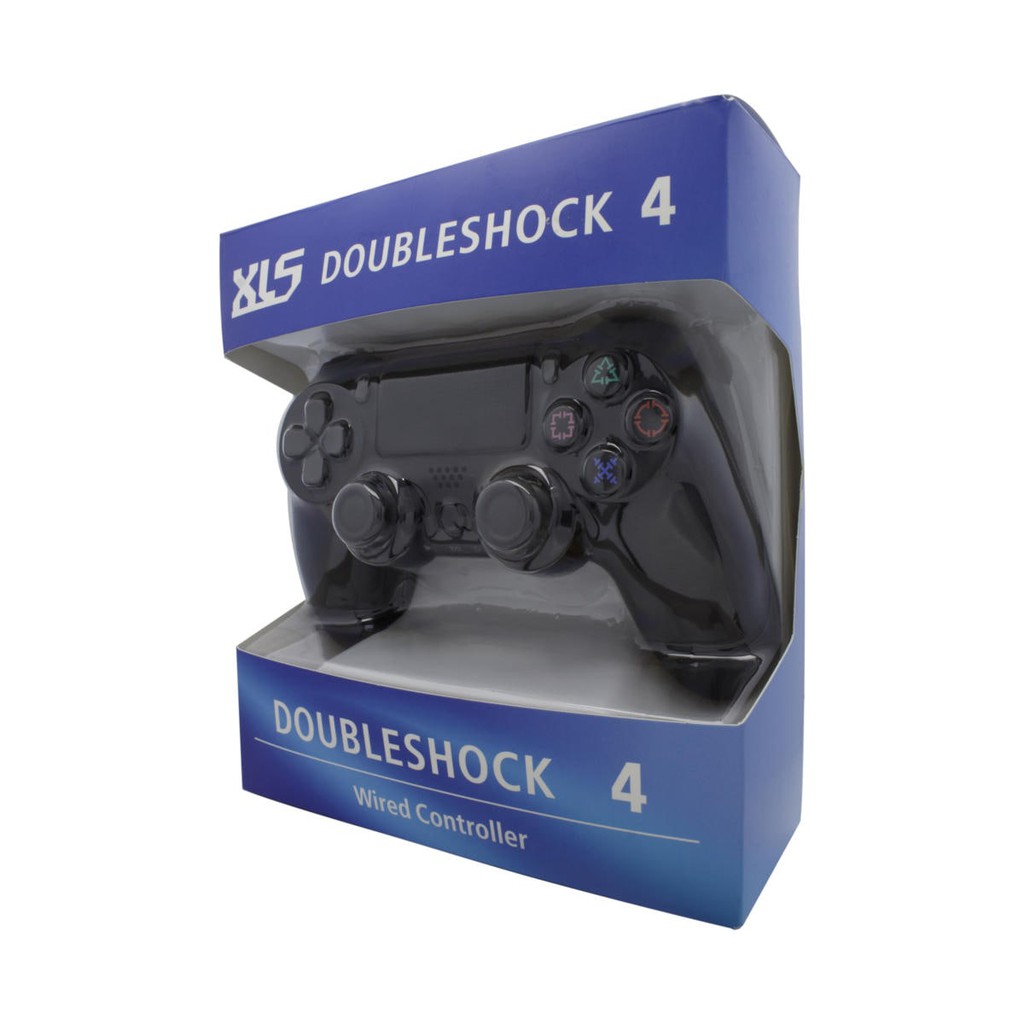 Controle Xls Doubleshock compat vel com pc e ps4 Shopee Brasil