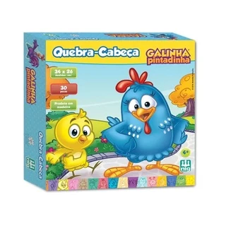 Quebra Cabeça Galinha Pintadinha 30 Peças 0719 - Nig