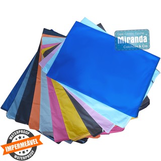 Kit 10 Capas Travesseiro 50 X 70 Impermeável - Coloridas