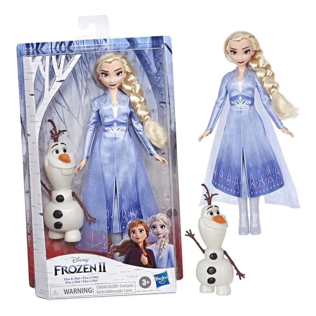 Boneca Elsa Clássica Frozen 2 Princesas Disney + Olaf Original - Bonecas -  Magazine Luiza