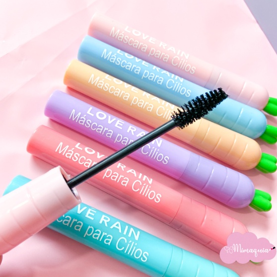 Máscara de cílios Rimel Cenourinha Alonga e dá volumeLOVE RAIN Shopee Brasil